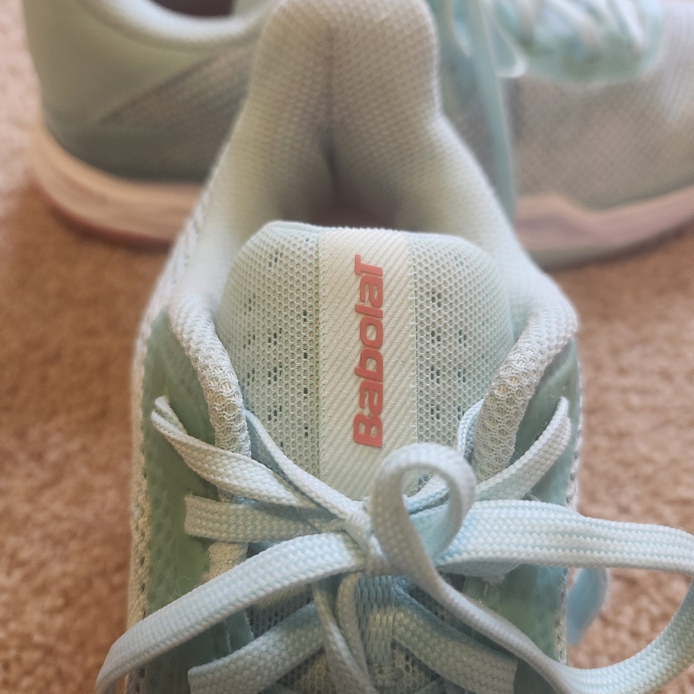 Athletic Babolat Jet Tere Womens Tennis Or Pickleball Shoes In Mint Sz 9M - Picture 5 of 7